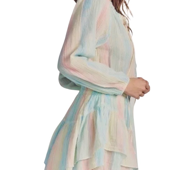 LSF multi colored Banou Striped layer dress size Small - Picture 6 of 9